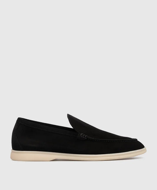 Loro Piana Moccasins Classic Black