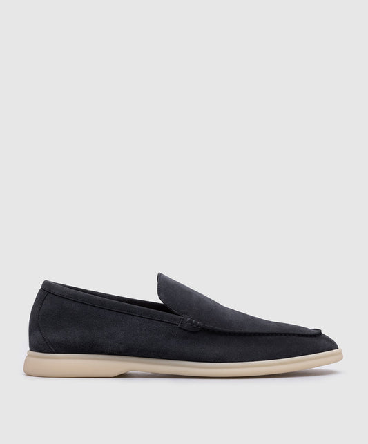 Loro Piana Moccasins Classic Blue